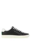 Ps By Paul Smith Ps Paul Smith Leather Sneakers In Black