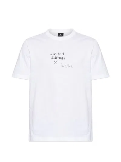 Ps By Paul Smith Ps Paul Smith Limited Edition Cotton T-shirt In White