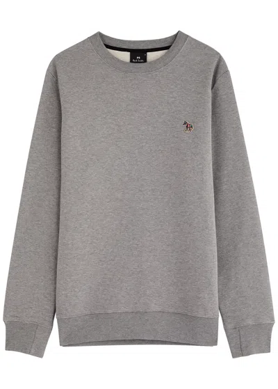 PS BY PAUL SMITH PS PAUL SMITH LOGO-APPLIQUÉD COTTON SWEATSHIRT