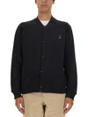 PS BY PAUL SMITH PS PAUL SMITH LOGO EMBROIDERED BOMBER JACKET