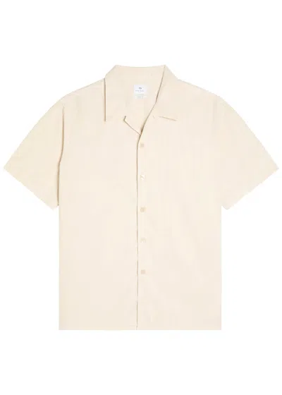 Ps By Paul Smith Ps Paul Smith Lyocel-blend Shirt In Neutral