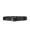 Ps By Paul Smith Ps Paul Smith Man Belt Black Size 30 Cow Leather In Black
