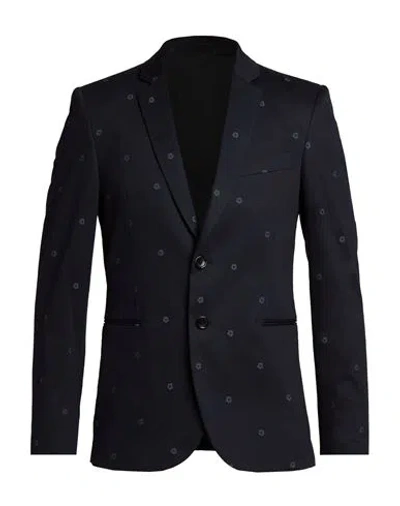 Ps By Paul Smith Ps Paul Smith Man Blazer Midnight Blue Size 36 Cotton, Polyester, Elastane