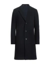 Ps By Paul Smith Ps Paul Smith Man Coat Midnight Blue Size Xl Recycled Wool, Polyamide