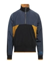 Ps By Paul Smith Ps Paul Smith Man Jacket Slate Blue Size L Nylon, Polyester, Elastane In Blue