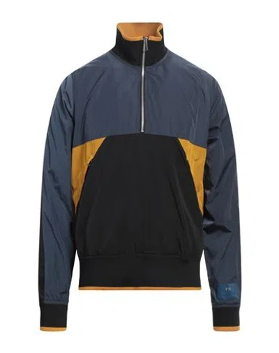 Ps By Paul Smith Ps Paul Smith Man Jacket Slate Blue Size L Nylon, Polyester, Elastane