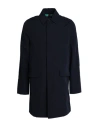 Ps By Paul Smith Ps Paul Smith Man Overcoat Navy Blue Size Xl Recycled Nylon In Navy Blue