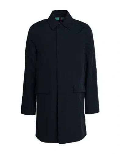 Ps By Paul Smith Ps Paul Smith Man Overcoat Navy Blue Size Xl Recycled Nylon