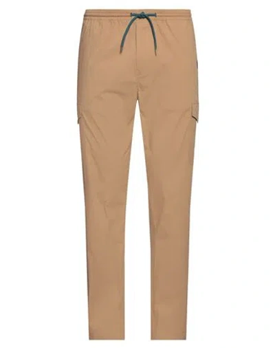 Ps By Paul Smith Ps Paul Smith Man Pants Camel Size L Cotton, Nylon, Elastane