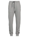Ps By Paul Smith Tapered-fit Grey Zebra Logo Cotton Sweatpants In Gray