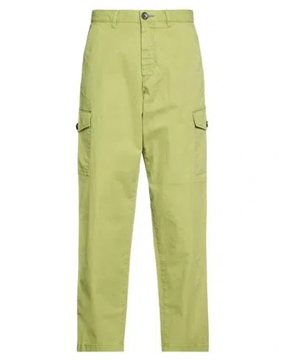 Ps By Paul Smith Ps Paul Smith Man Pants Lime Green Size 30 Cotton, Elastane