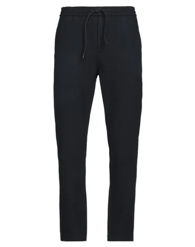 Ps By Paul Smith Ps Paul Smith Man Pants Midnight Blue Size Xl Polyester, Wool, Elastane In Black