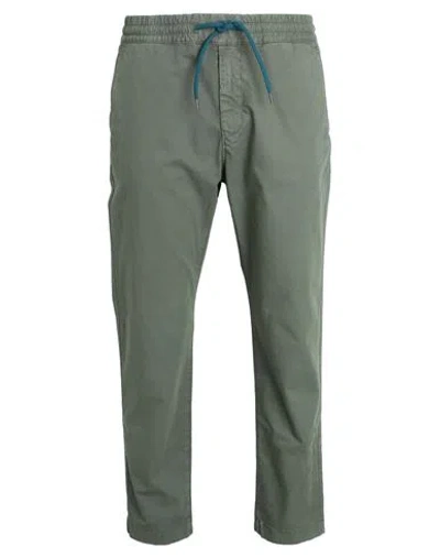 Ps By Paul Smith Ps Paul Smith Man Pants Military Green Size M Organic Cotton, Elastane
