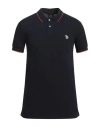 Ps By Paul Smith Ps Paul Smith Man Polo Shirt Midnight Blue Size S Cotton In Navy Blue