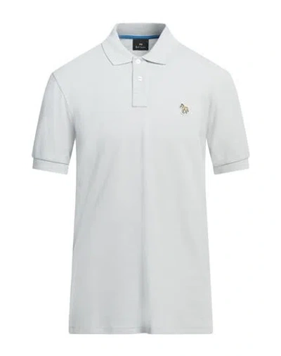 Ps By Paul Smith Ps Paul Smith Man Polo Shirt Sky Blue Size S Cotton