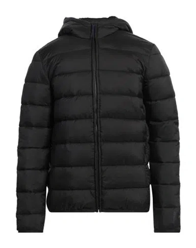 Ps By Paul Smith Ps Paul Smith Man Puffer Black Size Xxl Recycled Nylon