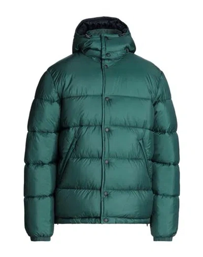 Ps By Paul Smith Ps Paul Smith Man Down Jacket Dark Green Size Xl Polyamide