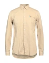 Ps By Paul Smith Ps Paul Smith Man Shirt Beige Size S Organic Cotton