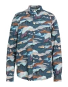 Ps By Paul Smith Ps Paul Smith Man Shirt Deep Teal Size L Organic Cotton In Blue