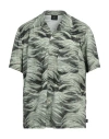 Ps By Paul Smith Ps Paul Smith Man Shirt Green Size Xl Cotton In Green