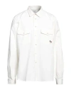 Ps By Paul Smith Ps Paul Smith Man Shirt Ivory Size Xxl Cotton In White