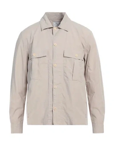 Ps By Paul Smith Ps Paul Smith Man Shirt Light Grey Size M Cotton In Neutral