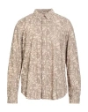Ps By Paul Smith Ps Paul Smith Man Shirt Sand Size Xl Cotton In Brown