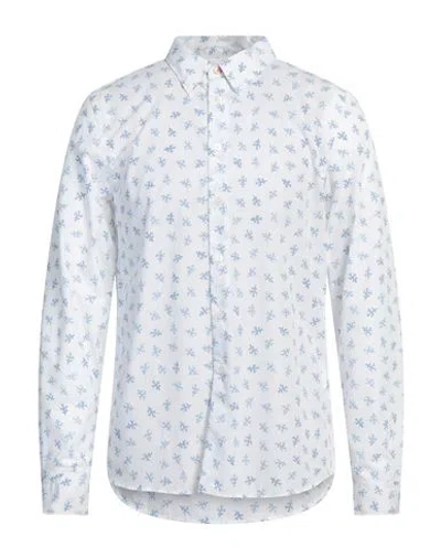 Ps By Paul Smith Ps Paul Smith Man Shirt White Size L Organic Cotton