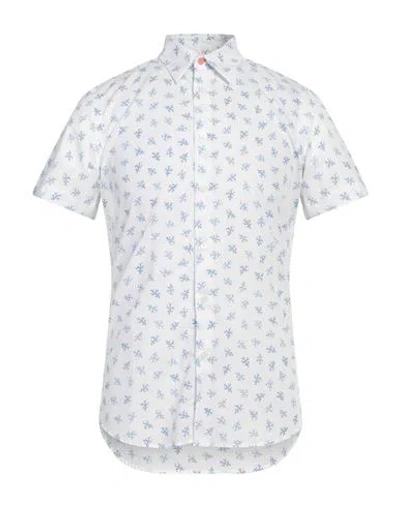 Ps By Paul Smith Ps Paul Smith Man Shirt White Size M Organic Cotton
