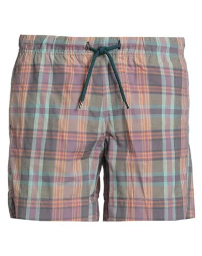 Ps By Paul Smith Ps Paul Smith Man Shorts & Bermuda Shorts Mauve Size Xl Cotton In Multi
