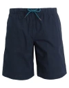 Ps By Paul Smith Ps Paul Smith Man Shorts & Bermuda Shorts Navy Size Xl Cotton In Navy Blue