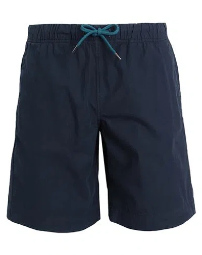 Ps By Paul Smith Ps Paul Smith Man Shorts & Bermuda Shorts Navy Blue Size Xl Cotton