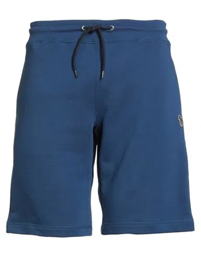 Ps By Paul Smith Ps Paul Smith Man Shorts & Bermuda Shorts Navy Size Xl Cotton In Blue
