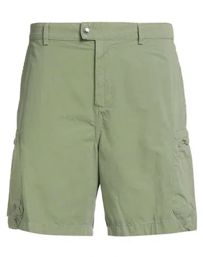 Ps By Paul Smith Ps Paul Smith Man Shorts & Bermuda Shorts Sage Green Size 33 Cotton, Lyocell