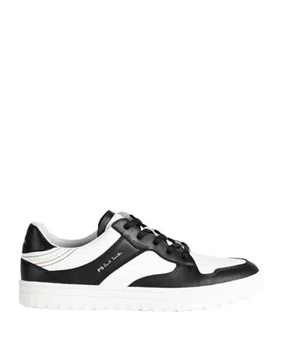 Ps By Paul Smith Ps Paul Smith Man Sneakers Black Size 9 Cow Leather