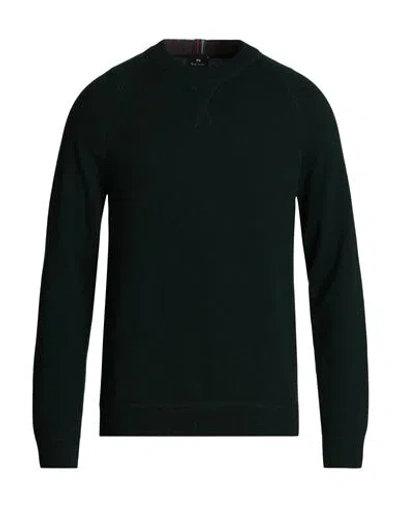 Ps By Paul Smith Ps Paul Smith Man Sweater Dark Green Size Xl Merino Wool