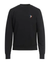 Ps By Paul Smith Ps Paul Smith Man Sweatshirt Black Size L Organic Cotton