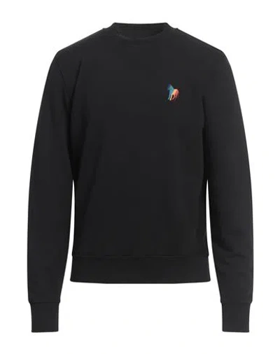 Ps By Paul Smith Ps Paul Smith Man Sweatshirt Black Size L Organic Cotton