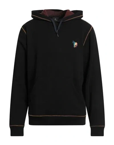 Ps By Paul Smith Ps Paul Smith Man Sweatshirt Black Size L Organic Cotton