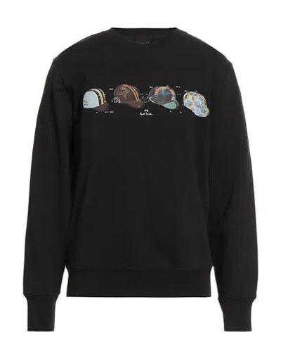 Ps By Paul Smith Ps Paul Smith Man Sweatshirt Black Size Xxl Organic Cotton