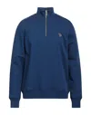Ps By Paul Smith Sweatshirts In Blue