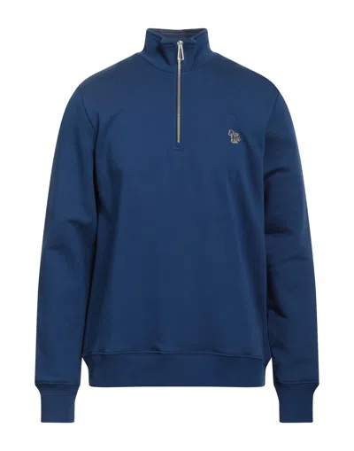 Ps By Paul Smith Sweatshirts In Blue
