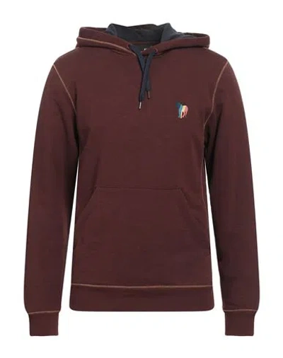 Ps By Paul Smith Ps Paul Smith Man Sweatshirt Cocoa Size Xs Organic Cotton In Brown