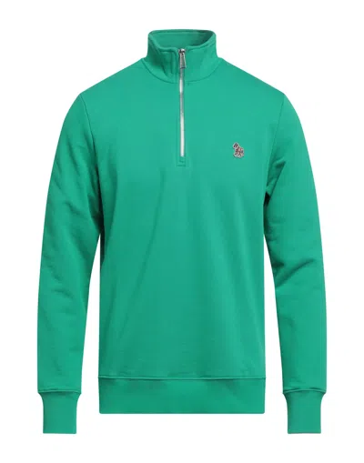 Ps By Paul Smith Sweatshirts In Green