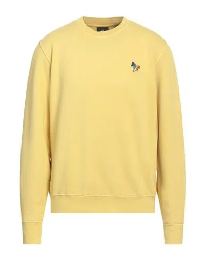 Ps By Paul Smith Ps Paul Smith Man Sweatshirt Lime Green Size L Organic Cotton