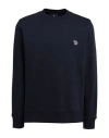 Ps By Paul Smith Ps Paul Smith Zebra Logo Sweatshirt In Organic Cotton In Blue