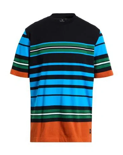Ps By Paul Smith Ps Paul Smith Man T-shirt Black Size L Organic Cotton