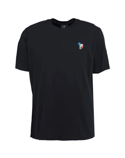 Ps By Paul Smith Ps Paul Smith Man T-shirt Black Size Xl Organic Cotton