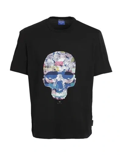 Ps By Paul Smith Ps Paul Smith Man T-shirt Black Size Xl Supima