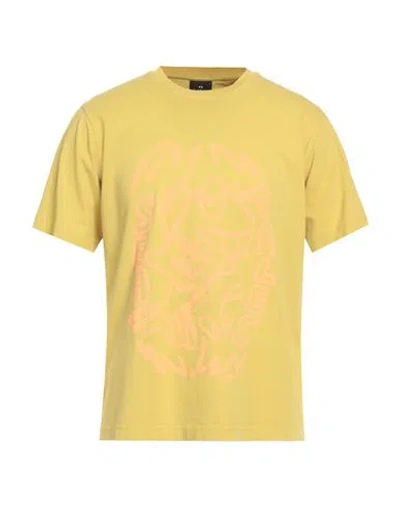 Ps By Paul Smith Ps Paul Smith Man T-shirt Acid Green Size Xl Organic Cotton
